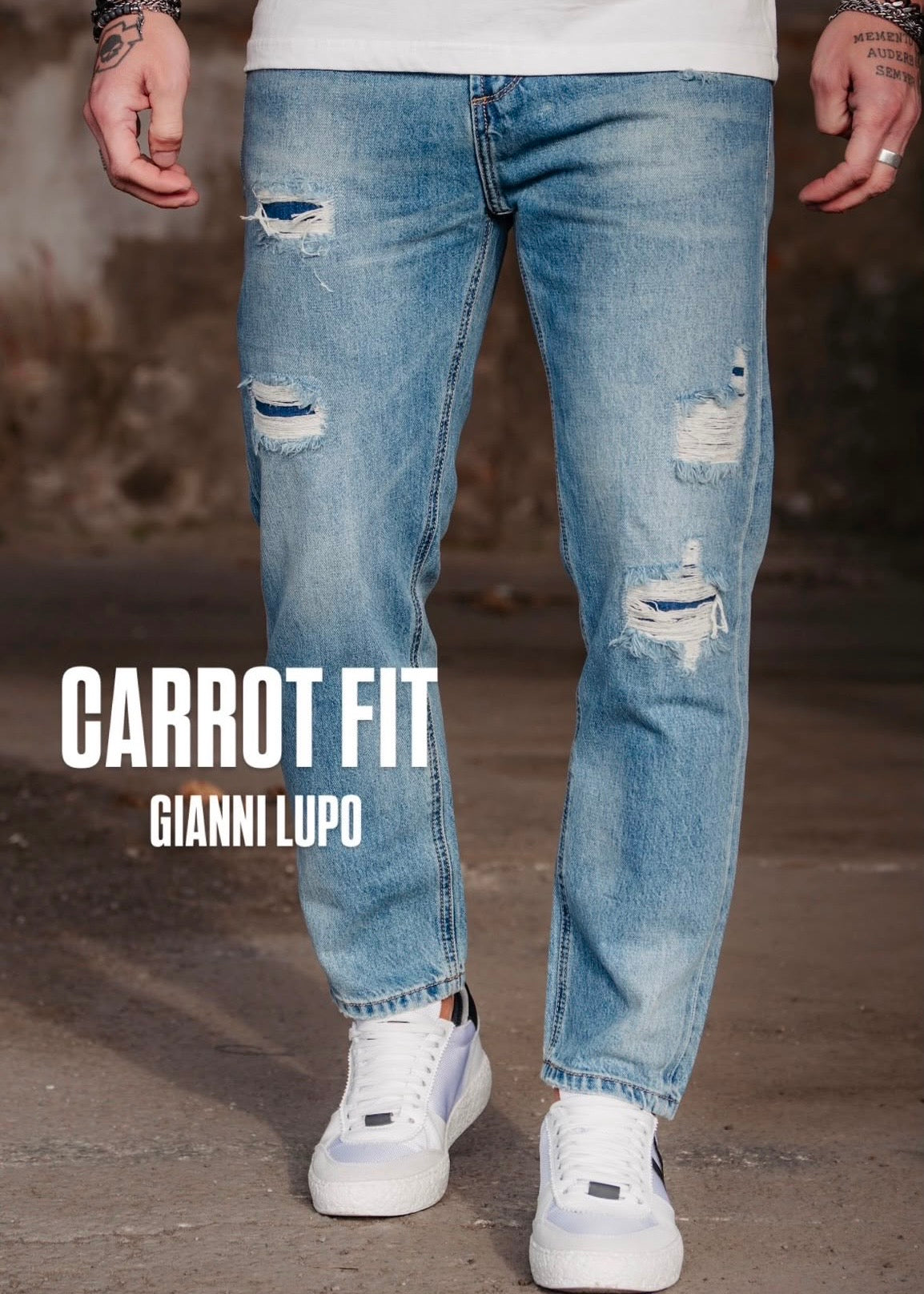JEANS CARROT FIT - GIANNI LUPO