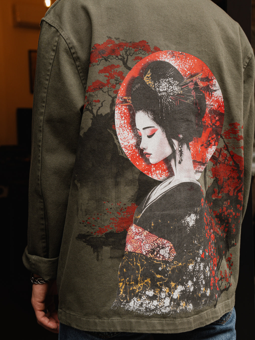 OVERSHIRT MILITARE GEISHA J81