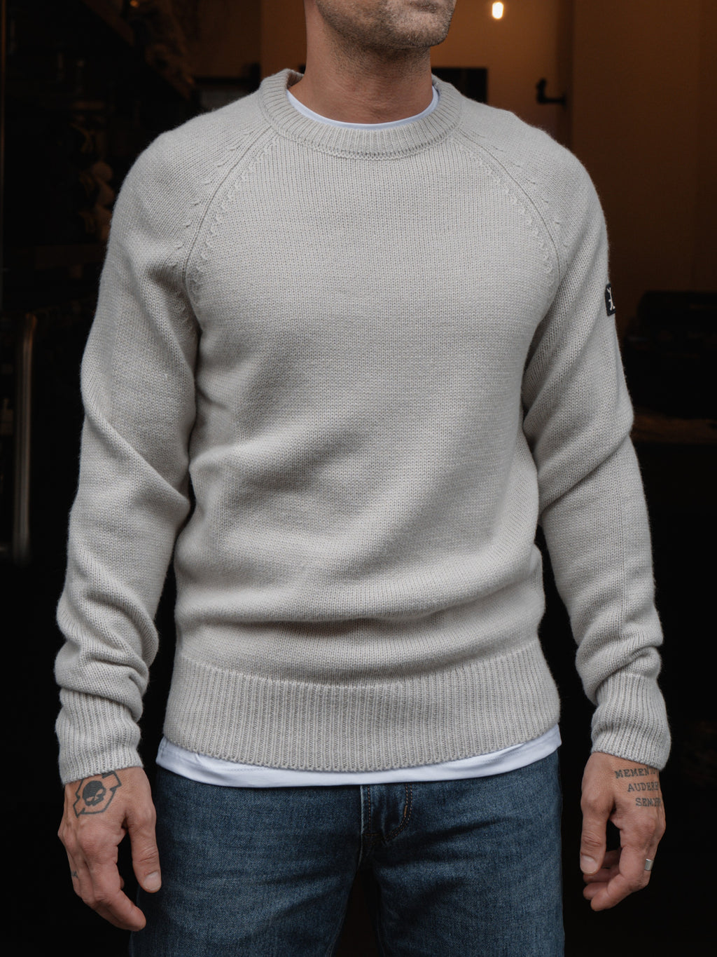 MAGLIONE RAGLAN WOOL BLEND