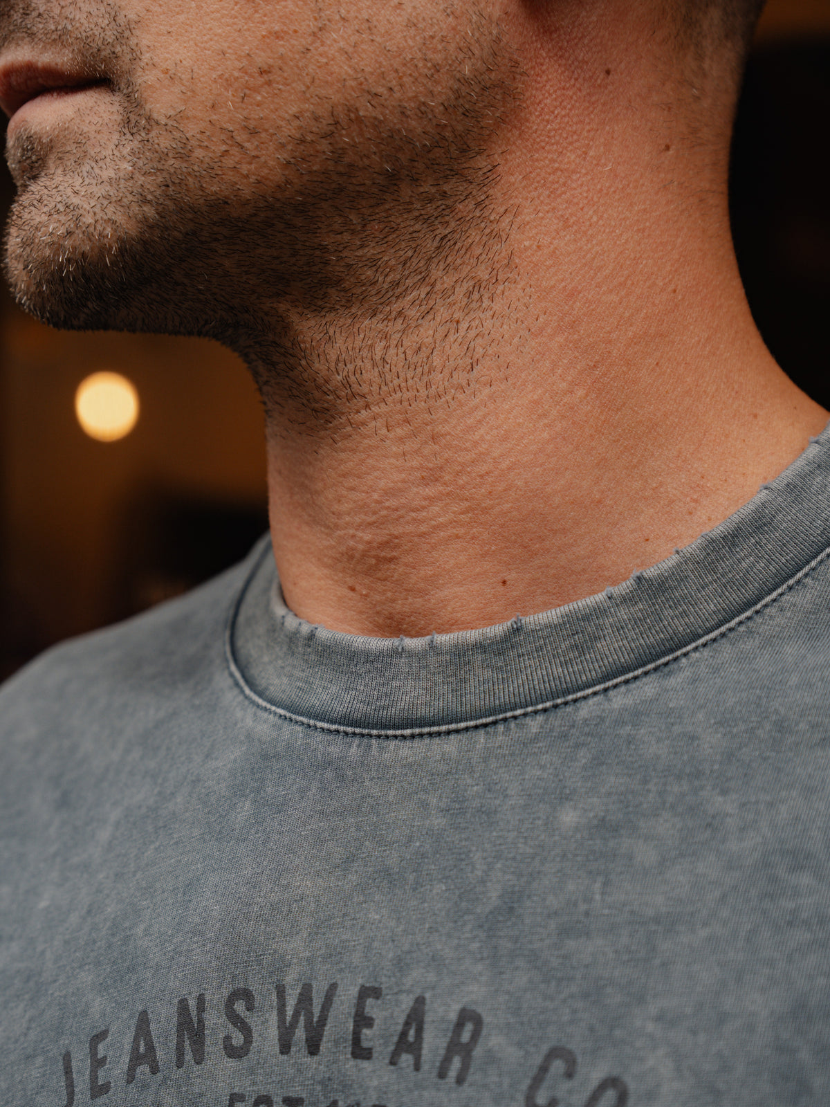 T-SHIRT STONE WASHED