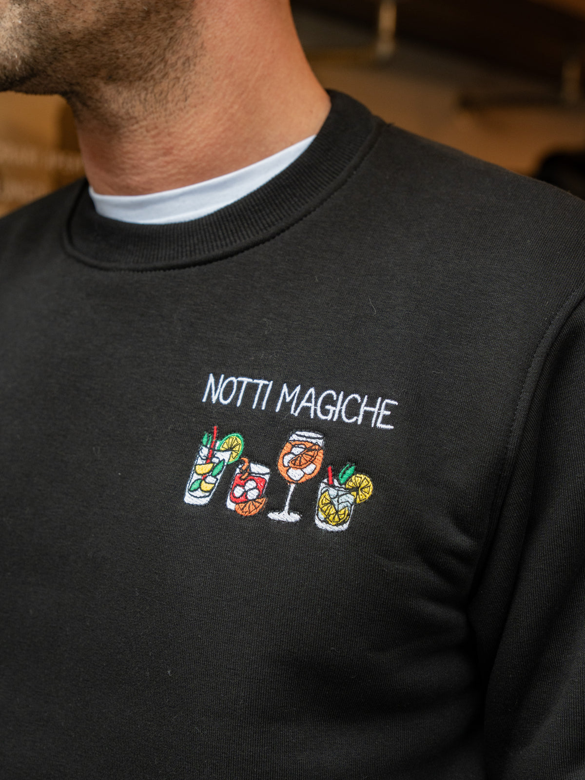 FELPA GIROCOLLO NOTTI MAGICHE