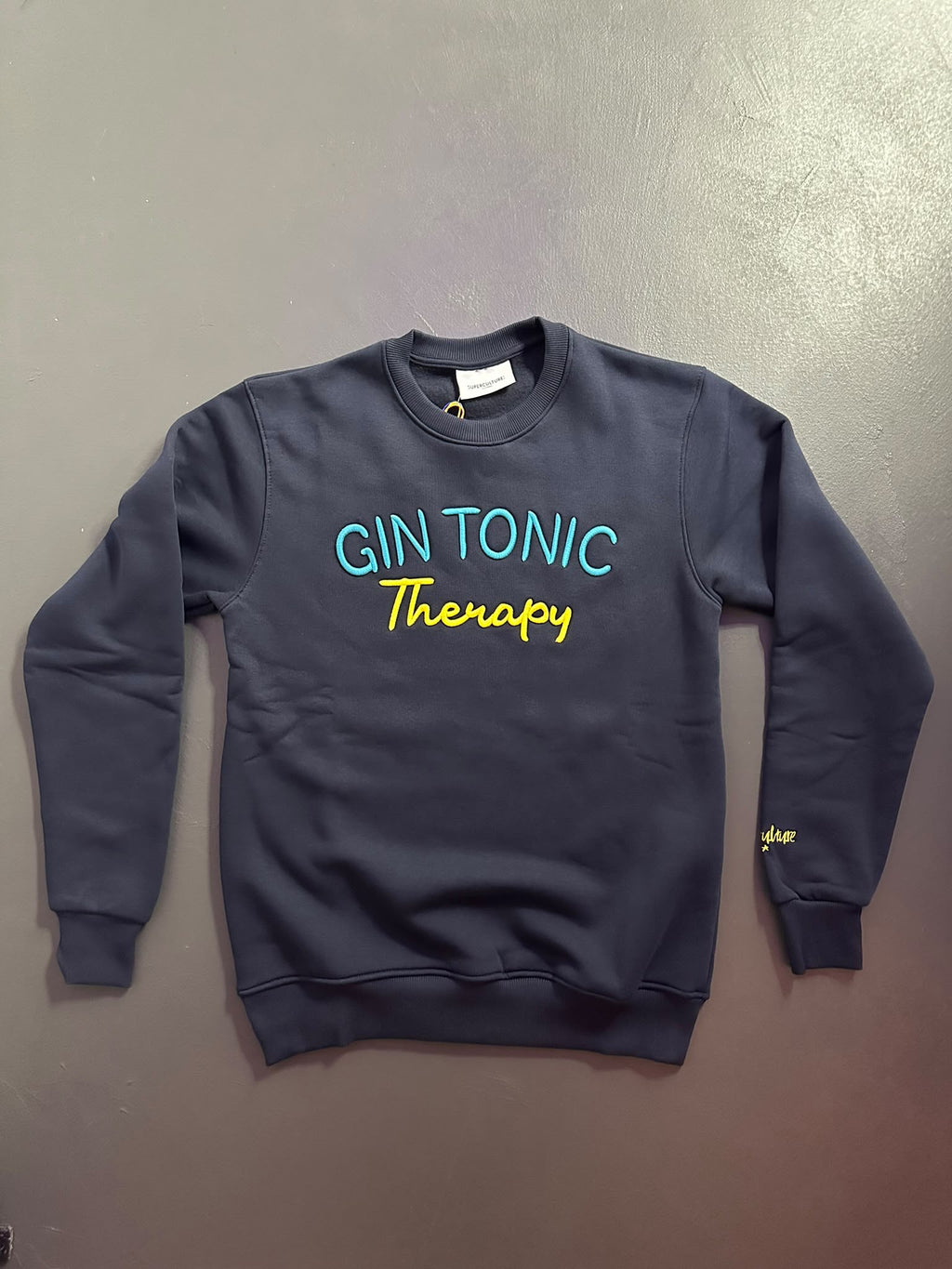 FELPA GIROCOLLO GIN TONIC THERAPY