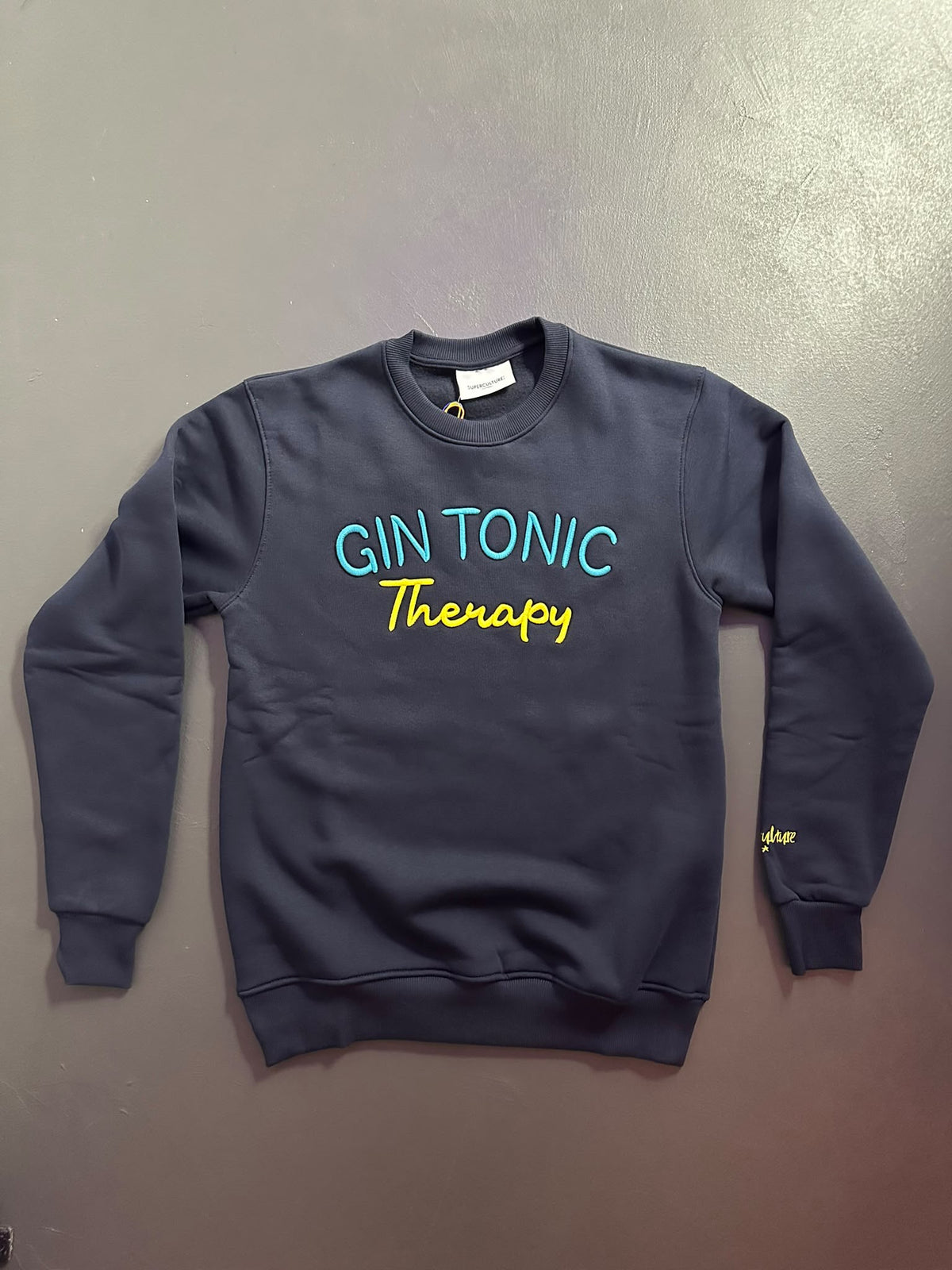 FELPA GIROCOLLO GIN TONIC THERAPY