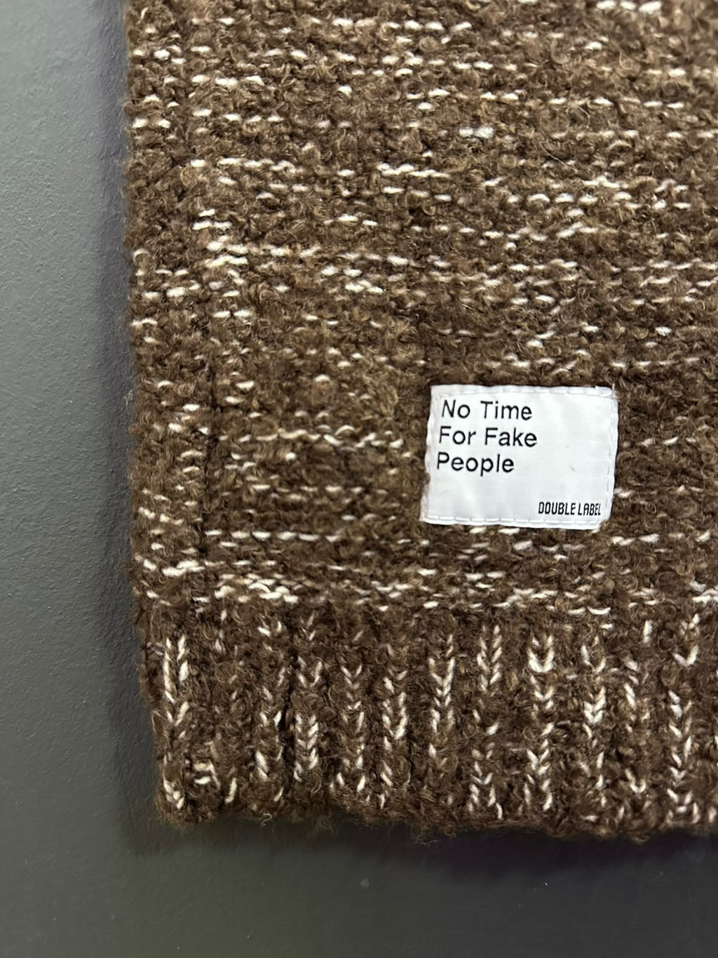 MAGLIONE DOUBLE LABEL
