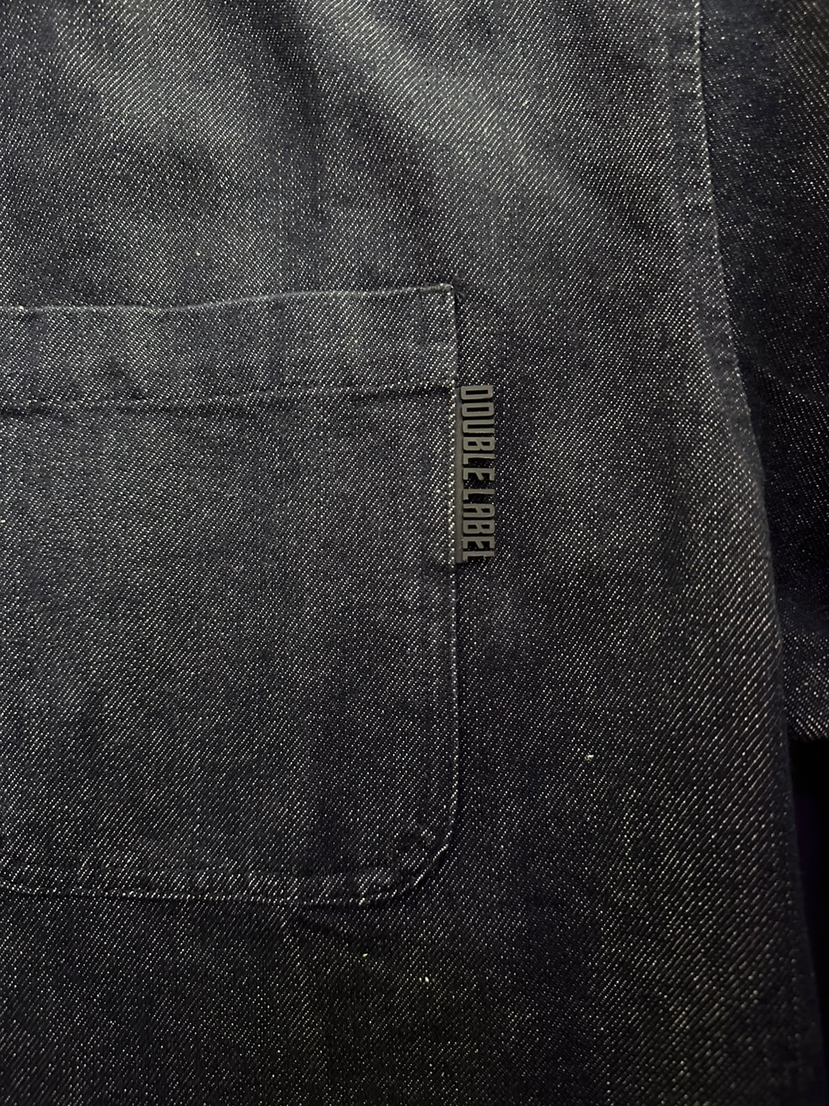 OVERSHIRT DENIM DOUBLE LABLE