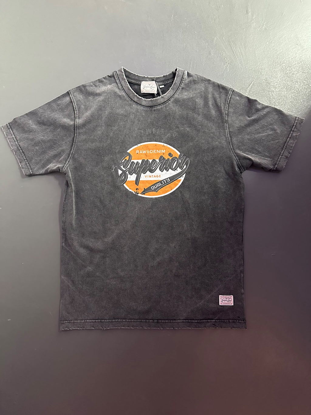 T-SHIRT STONE WASHED