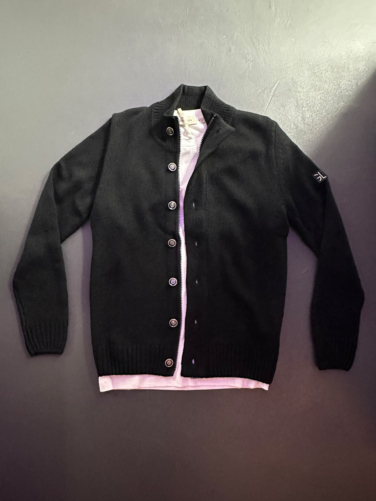 CARDIGAN CERNIERA NERO