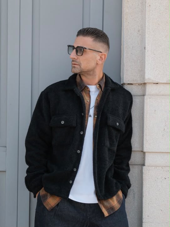 OVERSHIRT TASCHE A TOPPA J47