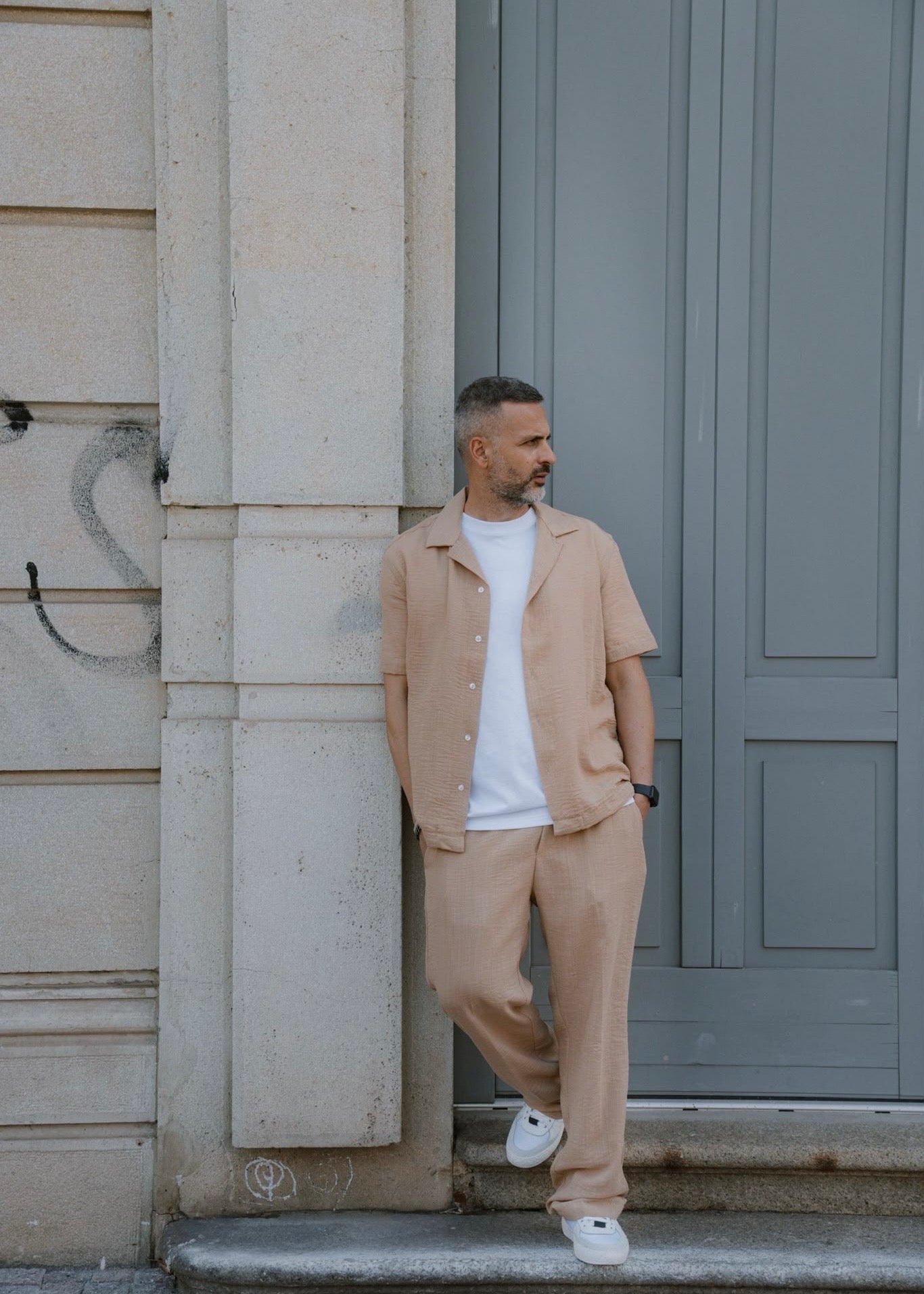 COMPLETO BEIGE - OVER/D